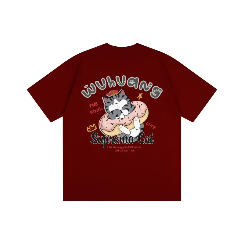 Supremo Cat T Shirts Unisex-10