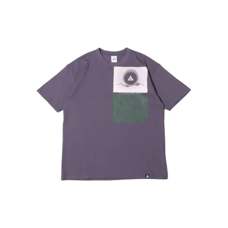 Nike ACG Collection Nike Apparel T Shirt Men's Purple-0