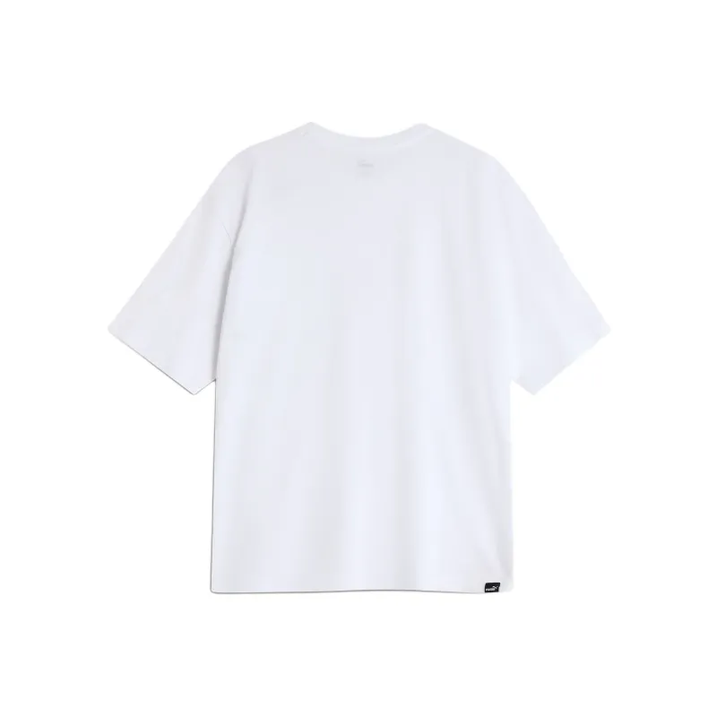 PUMA POCKETRAD/CAL T Shirt Men's White-1