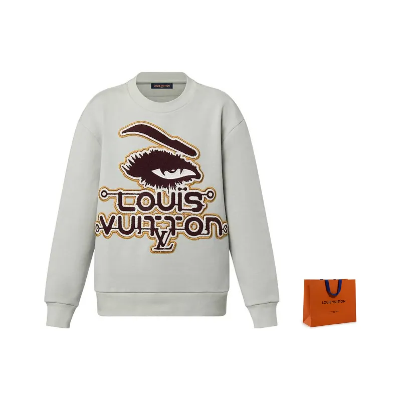 LOUIS VUITTON Sweatshirt Men's Light Green-6