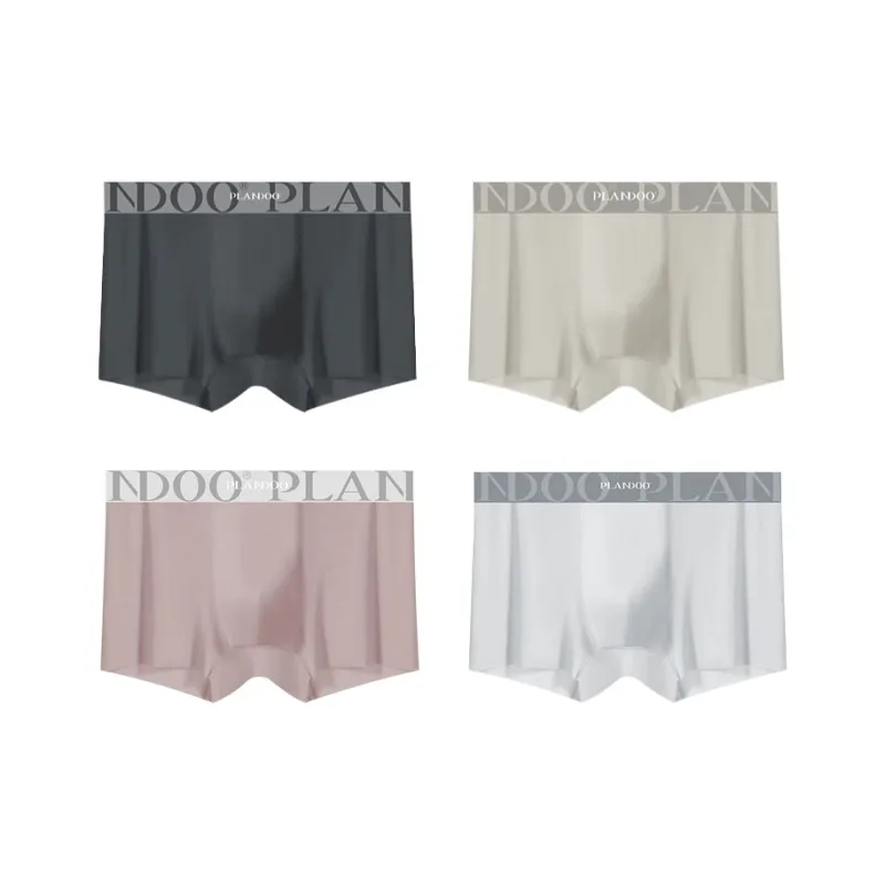PLANDOO Underpants Men's 4 Pack-5