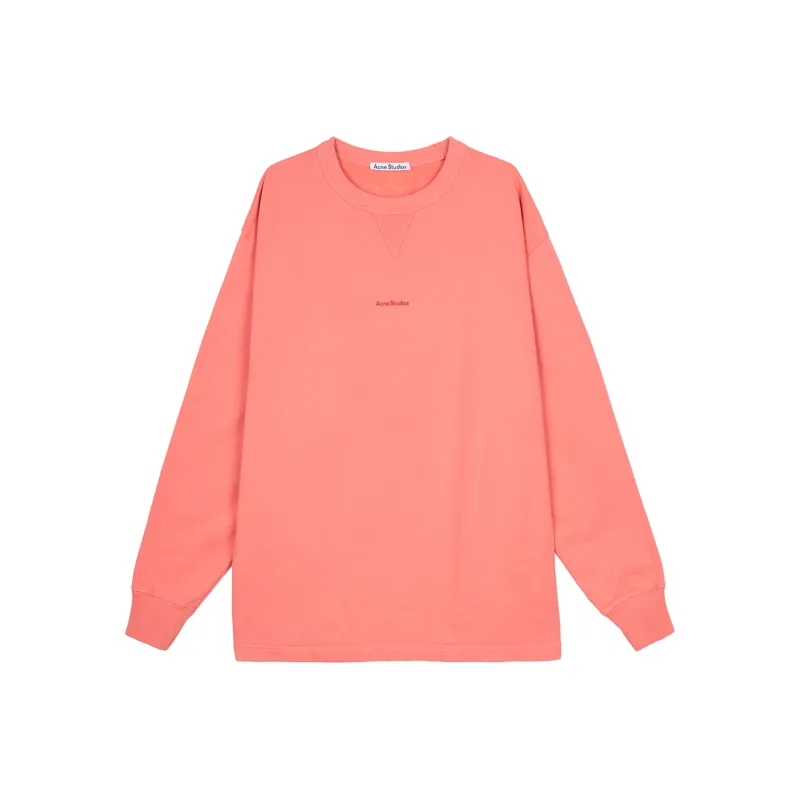 Acne Studios Sweatshirts Men Pink Orange-0