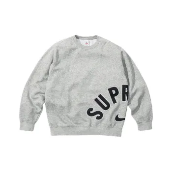 Supreme SS22 Week 14 X Nike Arc Crewneck Heather Grey