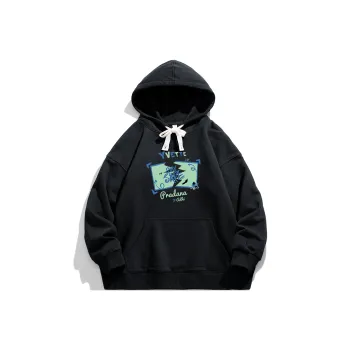 Yvette Hooded Loose Fit Sweatshirt Unisex