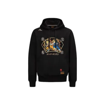 EVISU X Dragon Ball Z Sweatshirts Unisex Black
