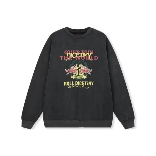 DICETINY Sweatshirt Unisex Black