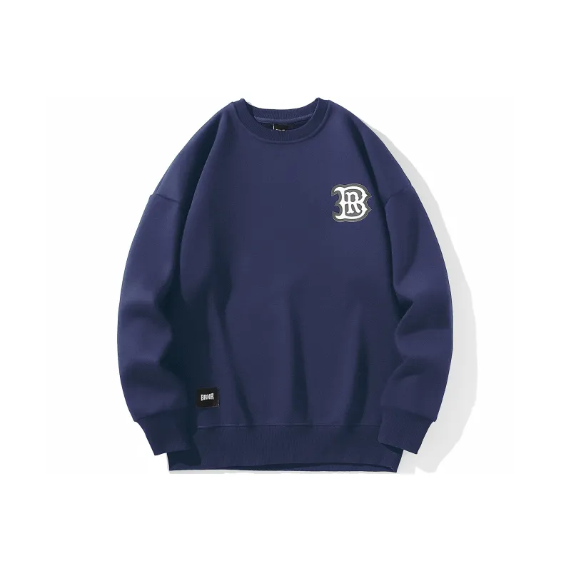 BRNR Crew Neck Loose Fit Sweatshirt Spring Fall Unisex-15