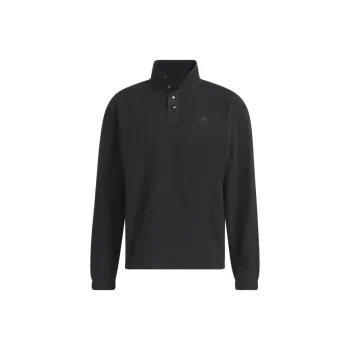 Adidas Polar Fleece Pullover Polar Fleece Pullover Sweatshirt Men's Black