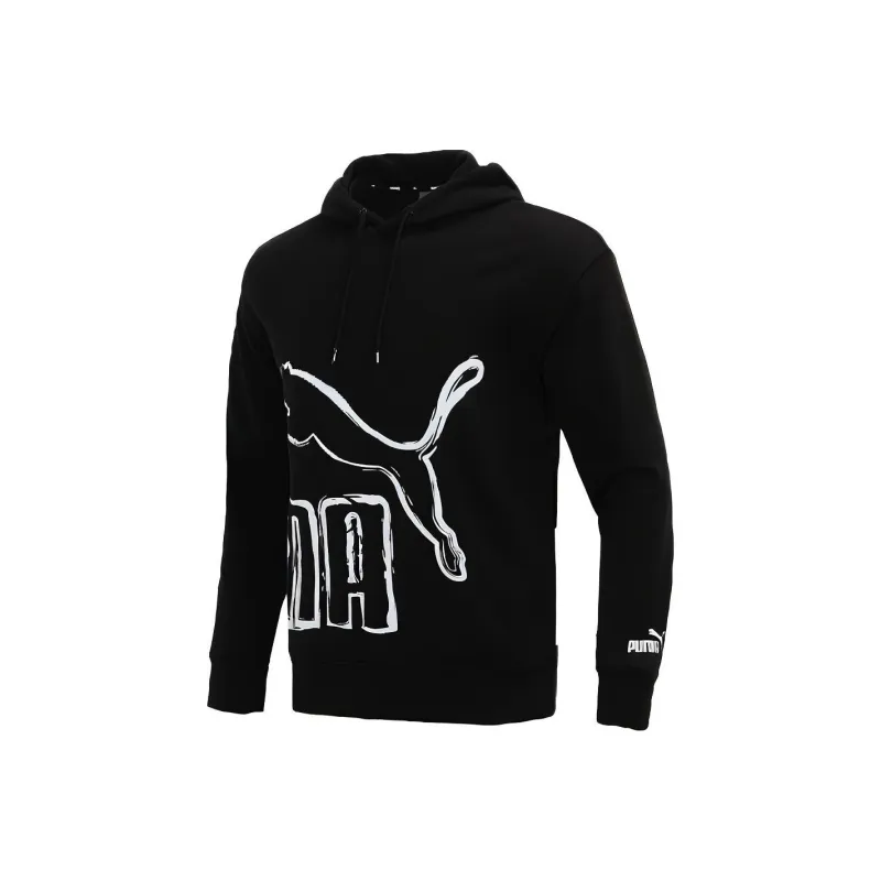 PUMA Sweatshirts Men Black-0