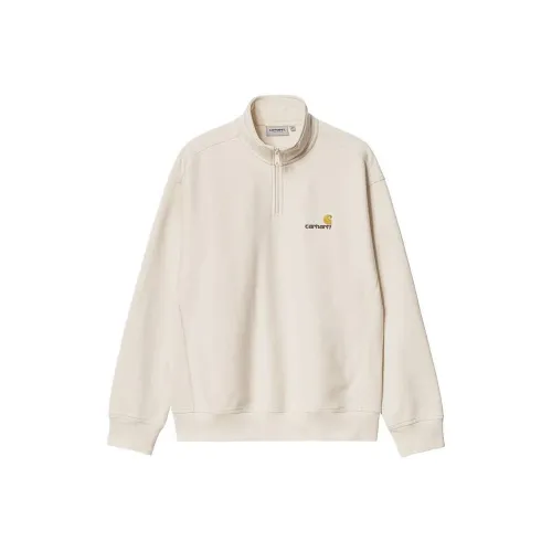 Carhartt WIP Half Zip American Script Sweatshirt
