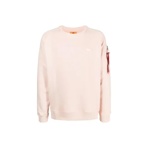 Alpha Industries Sweatshirts Men Apricot