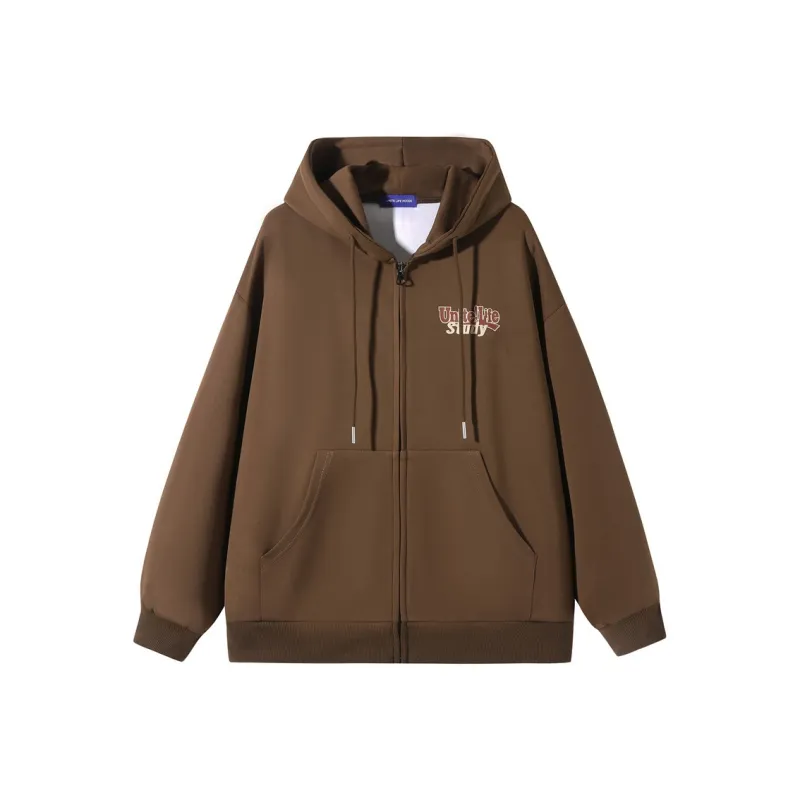 Unite Life HOODS Fall And Winter Sweatshirt Coat Unisex-11