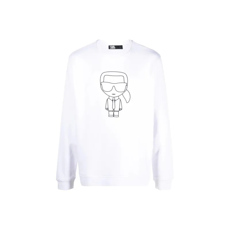 KARL LAGERFELD / Karl Lagerfeld Jeans Sweatshirts Men White-0