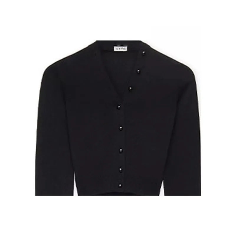 LOEWE Crop Tops Women's Black-3