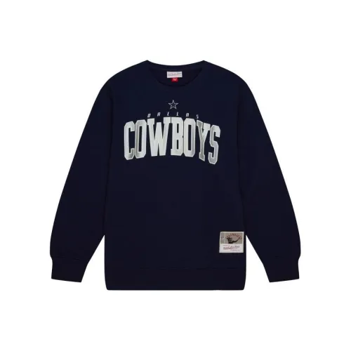 Mitchell Ness Sweatshirts Men Blue