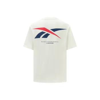 Reebok T Shirts Unisex White