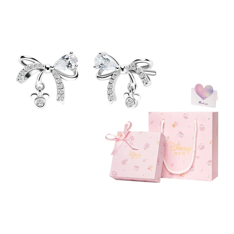 Disney S925 Silver Earrings Women's-7