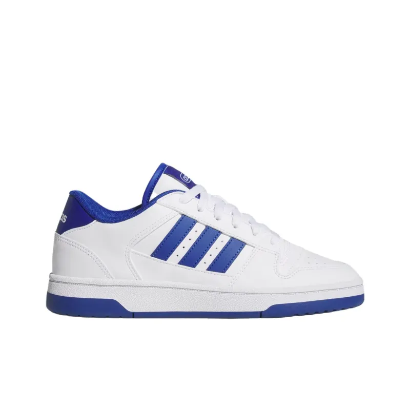 Adidas BREAK START Anti Slip Wear Resistant Low Top Skateboard Shoes Men's White Blue-1