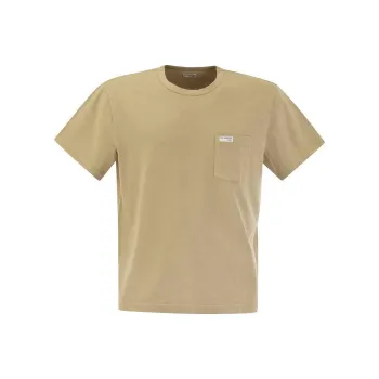 FAY T-Shirts Men Yellow