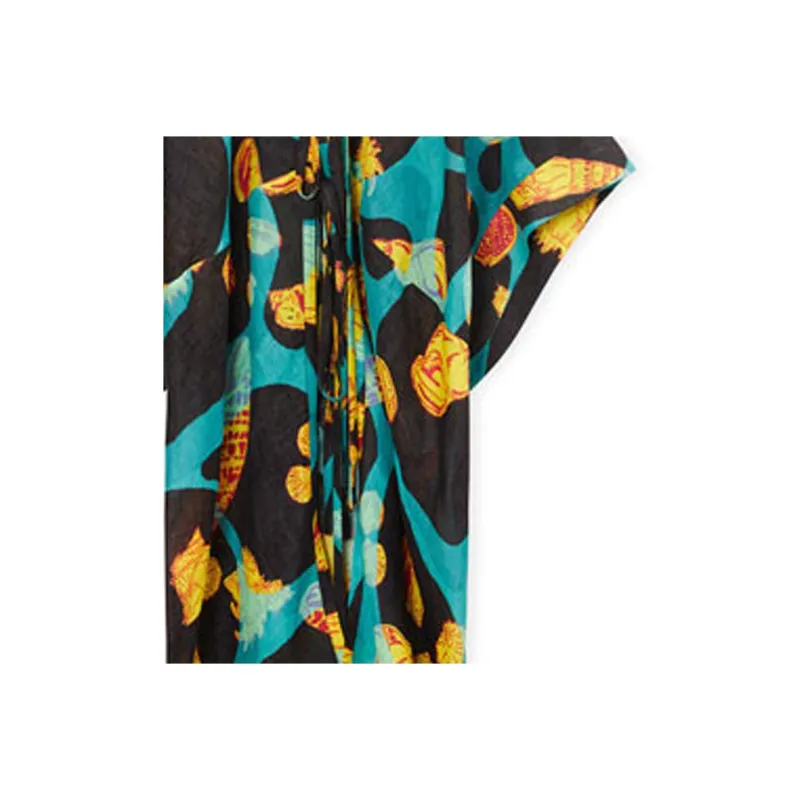 LOEWE Long Sleeved Dresses Women's Multicolor-4