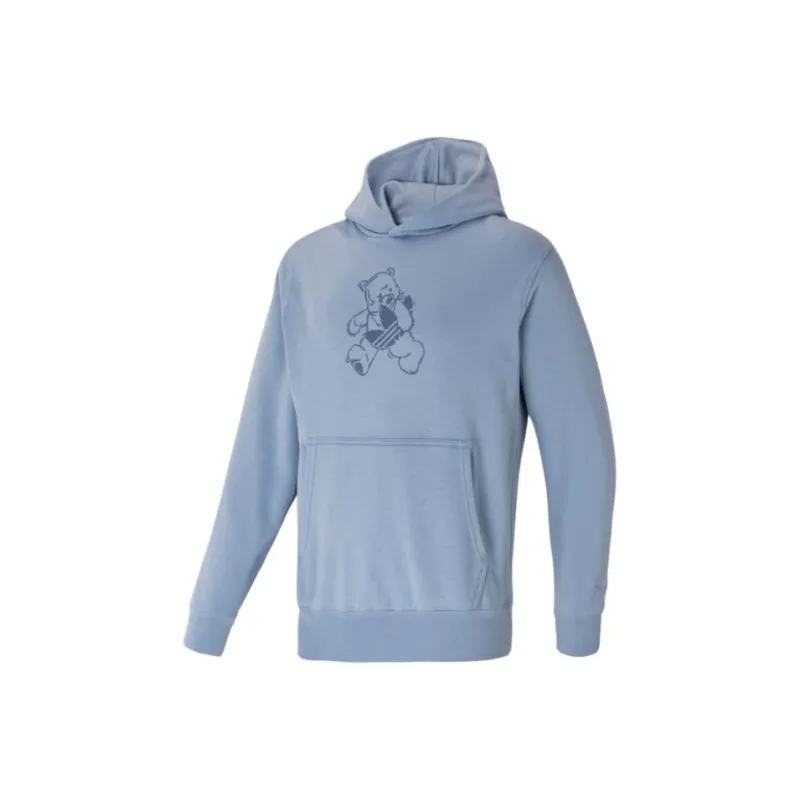 Adidas Originals Cartoon Bear Sweatshirts Unisex Sky Blue-0