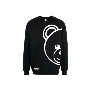 MOSCHINO Sweatshirts Men Black