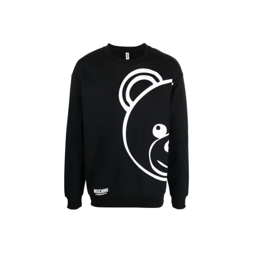 MOSCHINO Sweatshirts Men Black