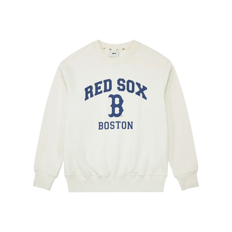 MLB College Style Series Sweatshirt Unisex Dark Cream-0
