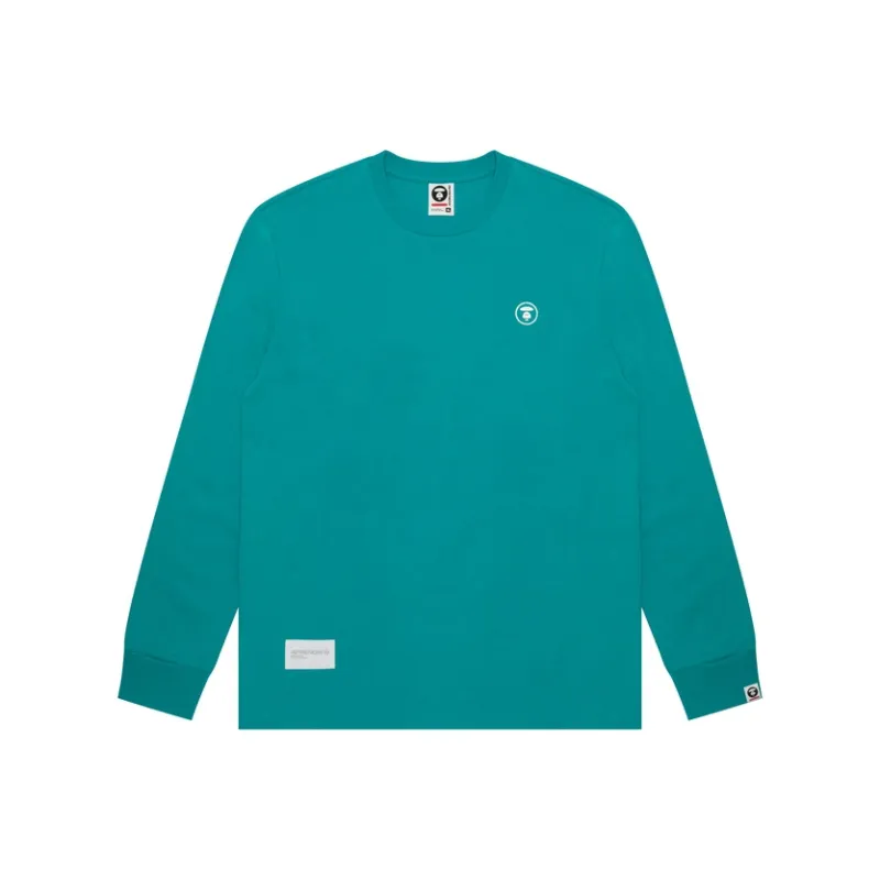 Aape Moonface Logo Long Sleeve T shirt-2