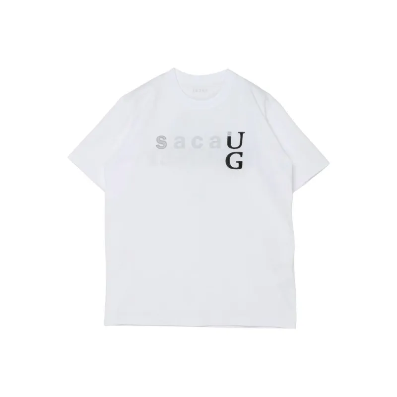Sacai x BUNNEY X Eugene Whang T-Shirt Unisex White-0