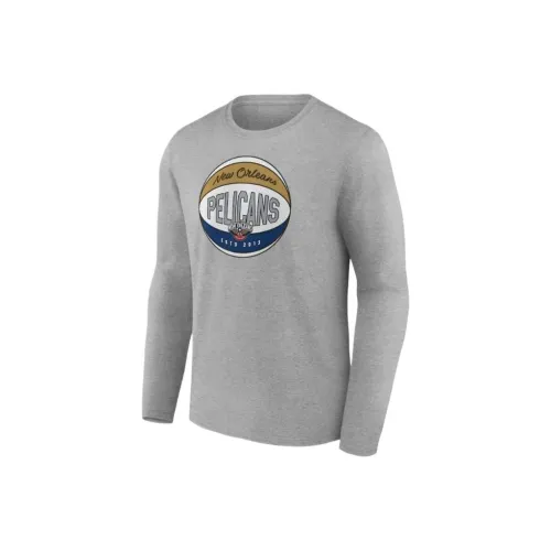 NBA New Orleans Pelicans Fanatics T-Shirt Men's Gray