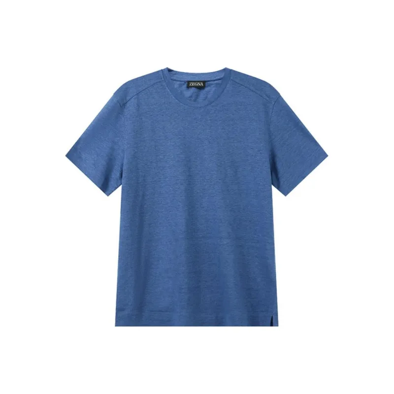 Zegna Short Sleeved Crewneck T Shirt-0