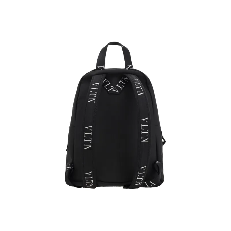 Valentino VLTN Calfskin Backpack Men's Black-1