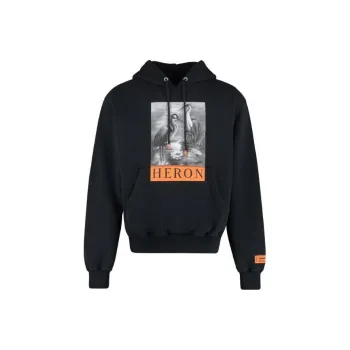 HERON PRESTON Herons Sketch Hoodie