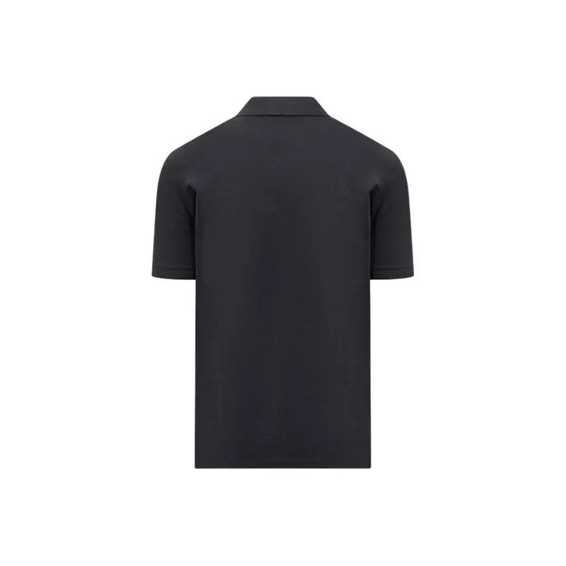 EMPORIO ARMANI Logo embroidered Polo Shirt-1
