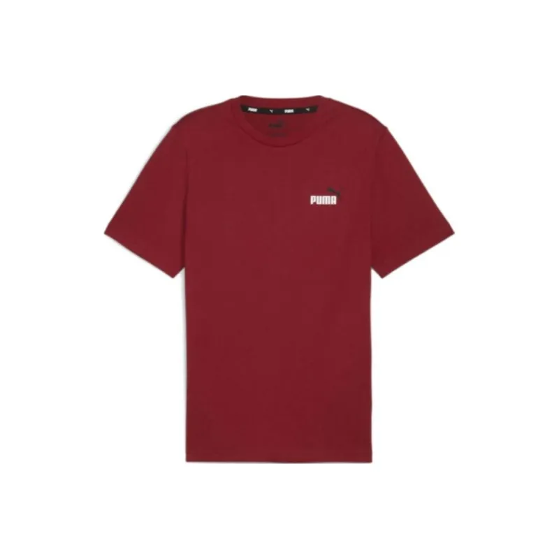 PUMA T-Shirts Men Burgundy-0
