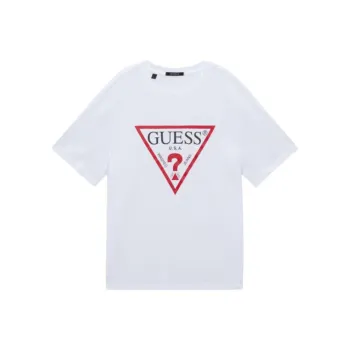 GUESS T Shirts Men White