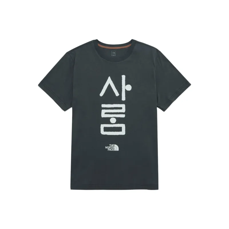 THE NORTH FACE T Shirt Men's Charcoal Gray-0