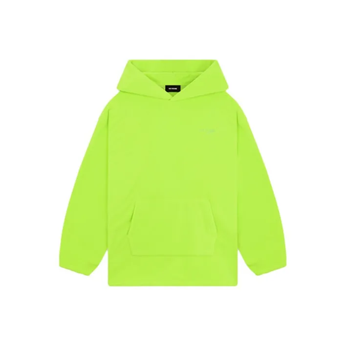 WE11DONE Logo embroidered Cotton Hoodie-0