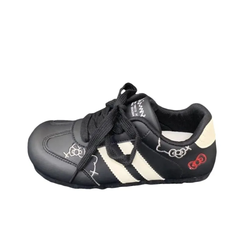 BINGO DUCK Slip Resistant Low Top Skateboard Shoes Women's-6