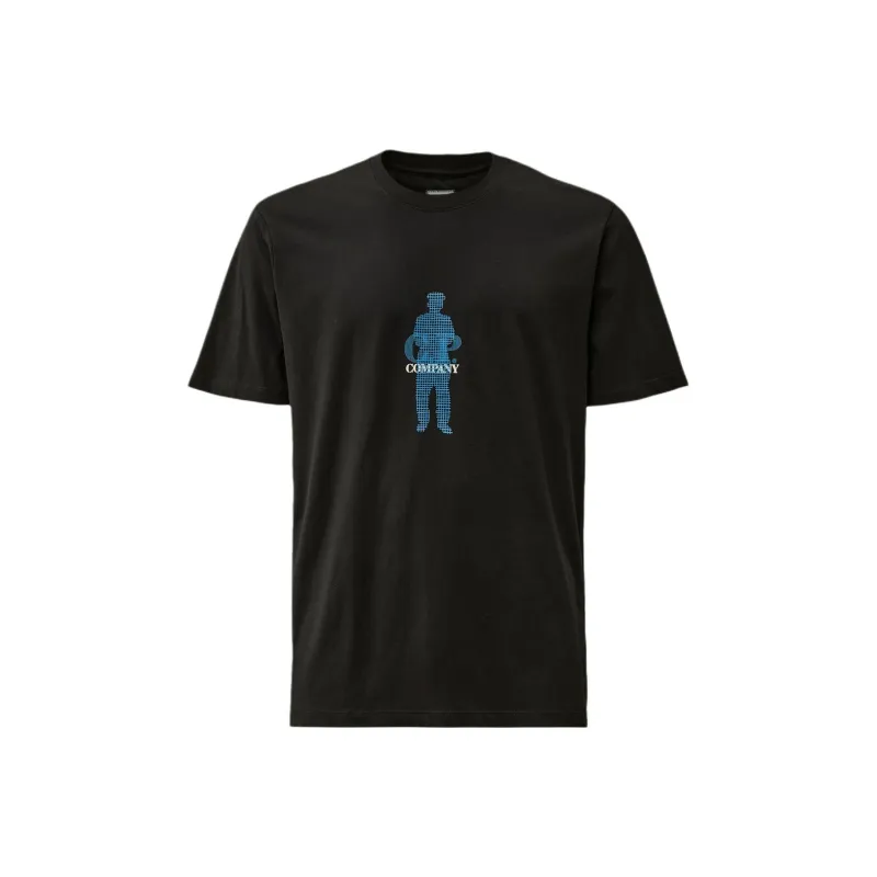 C.P.Company Waffled British Sailor T Shirt-0