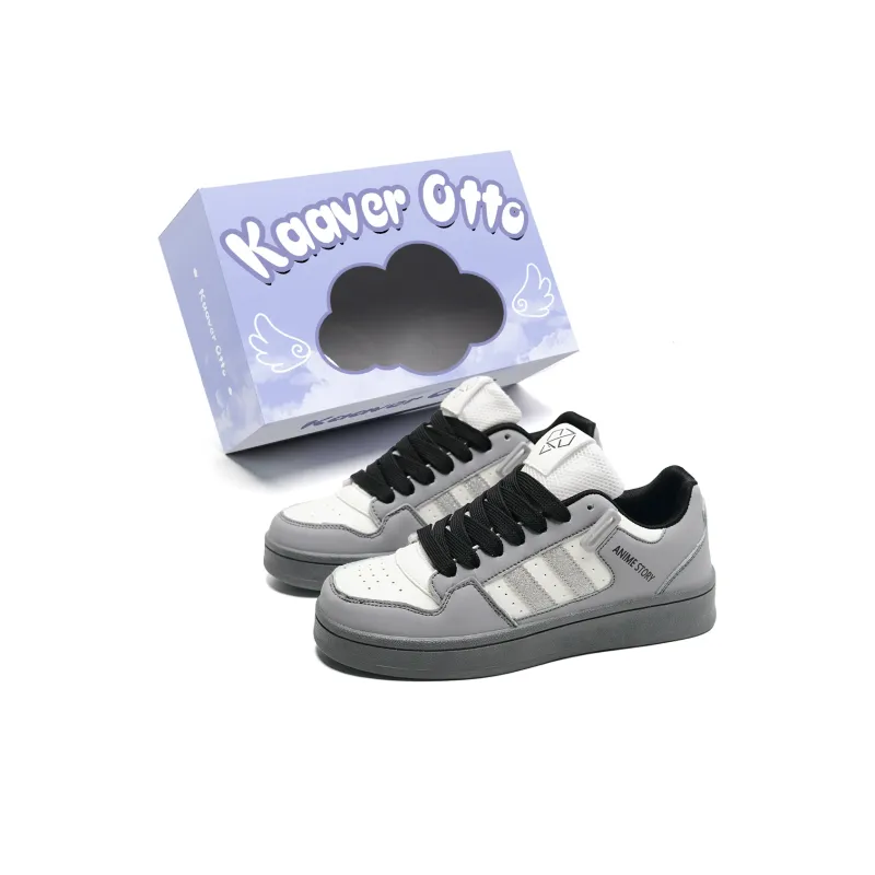 KAAVER OTTO Coverage Height Increasing Abrasion Resistant Waterproof Skateboard Shoes Unisex-48