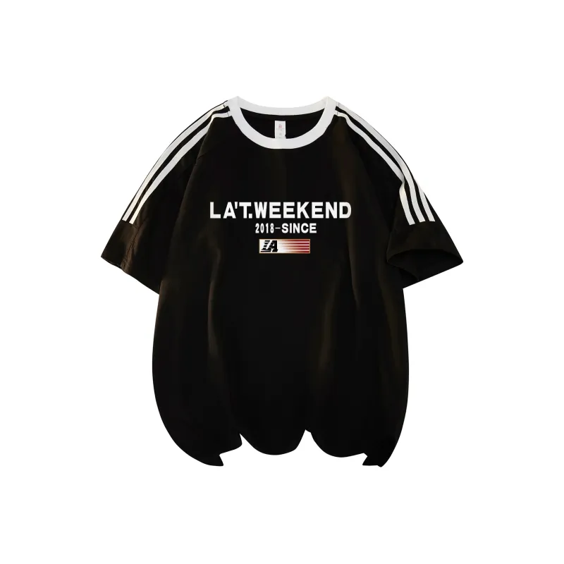 LA'T.WEEKEND T Shirts Unisex-21