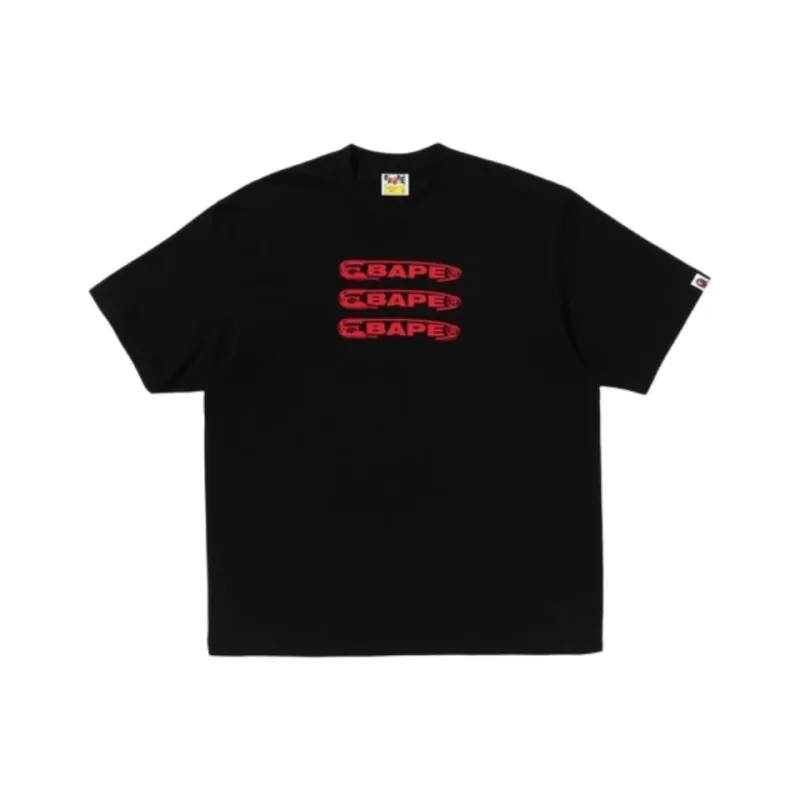 A BATHING APE Pin Logo Relaxed Fit Tee-1