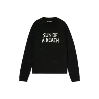 PALM ANGELS Graphic Crewneck Sweatshirt