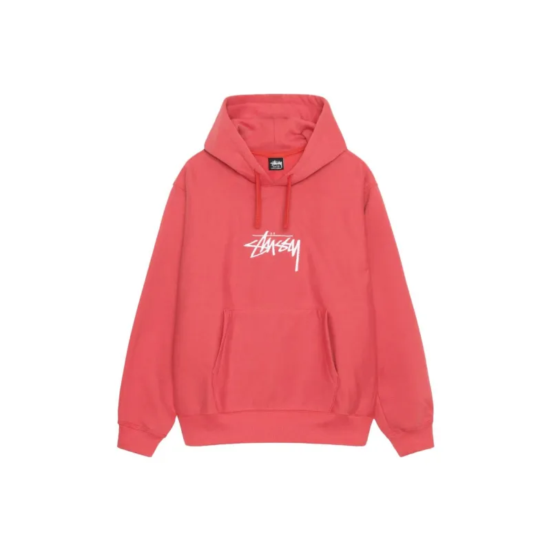 Stussy Stock Logo Applique Hoodie-35