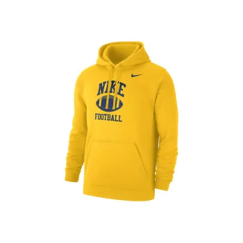 Nike Football Club Fleece Sweatshirt Men's Ginger Yellow