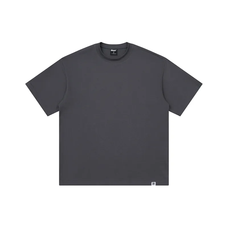 ZMOH Plain Net Series T Shirts Unisex-0