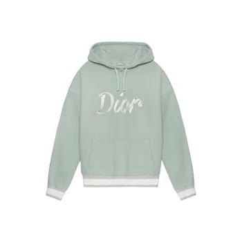 DIOR FW22 Sweatshirt Men's Light Green