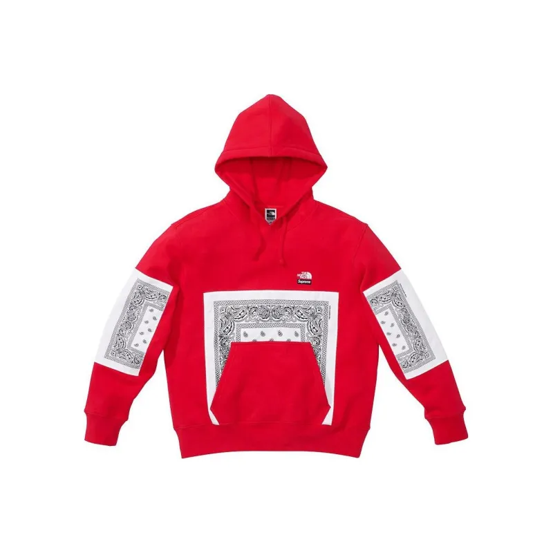 Supreme The North Face Bandana Hooded Sweatshirt-2
